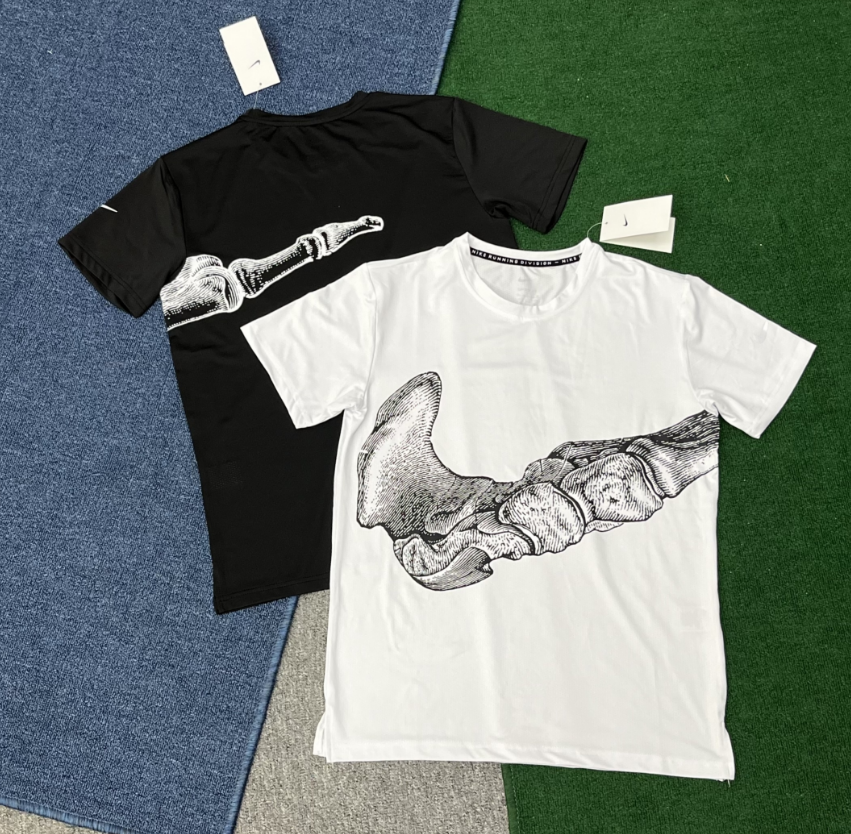 Black and White Graphic T-Shirts