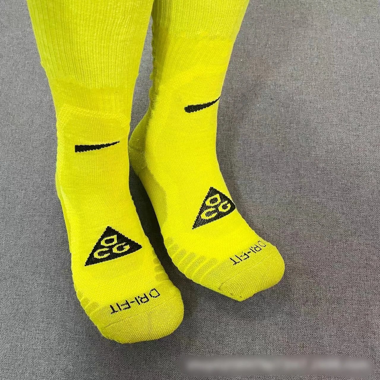 Nike Dri-FIT Performance Socks Black/Gray - 3