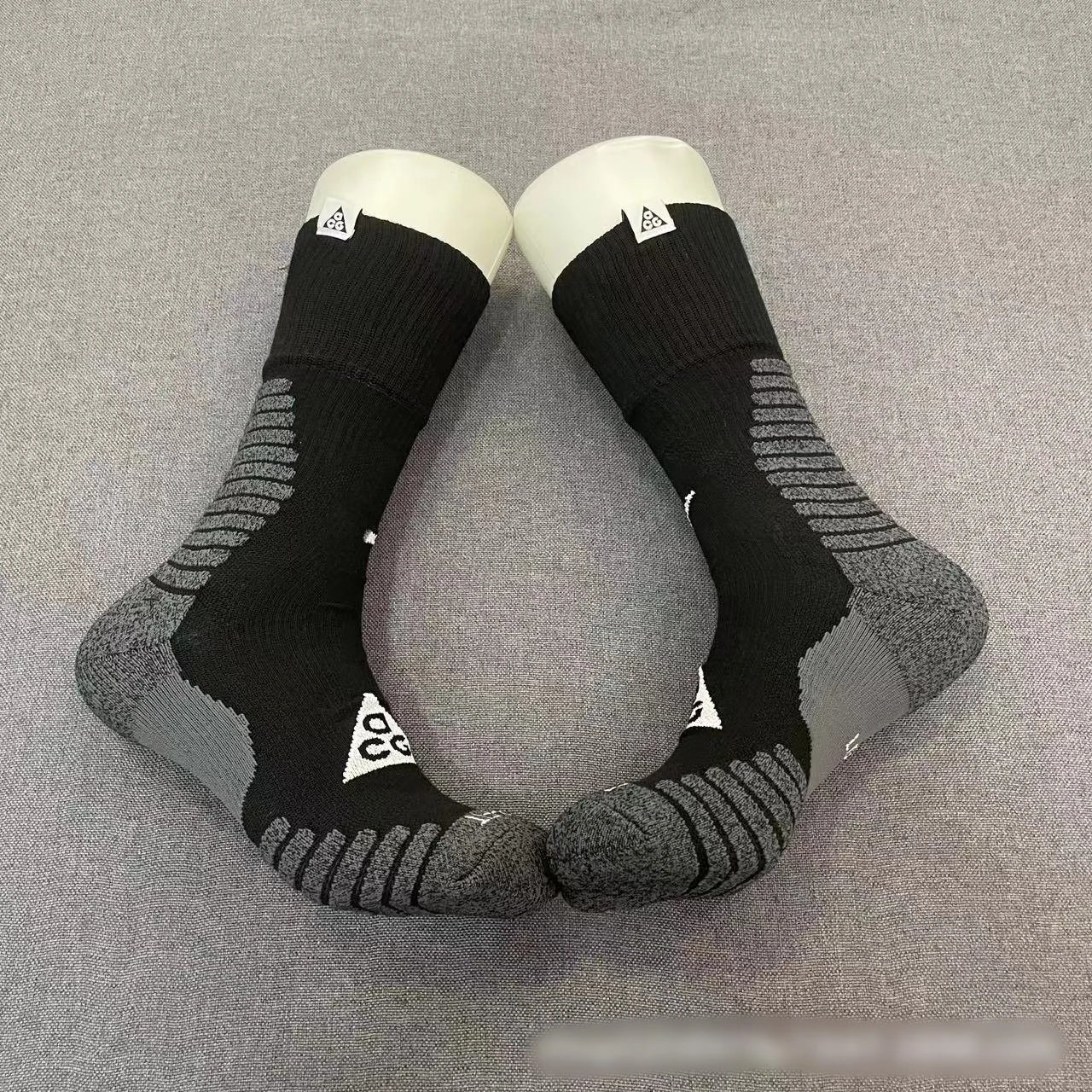 Nike Dri-FIT Performance Socks Black/Gray - 11