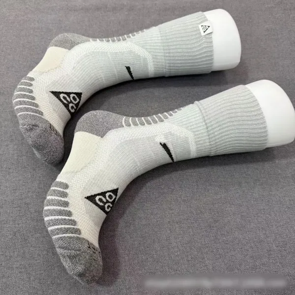 Nike Dri-FIT Performance Socks Black/Gray - 8
