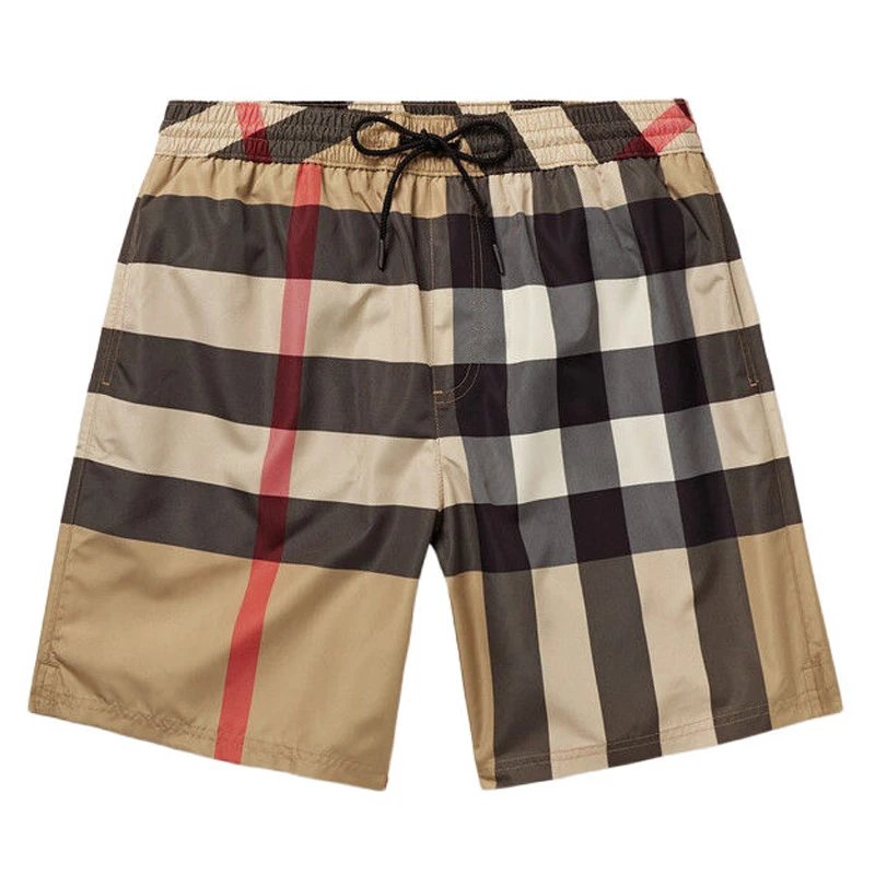 DU.7.18 Cross border 25ss High quality Explosive Trendy Handsome Fashion Beach Pants Printed Logo Light Luxury Leisure Versatile Shorts