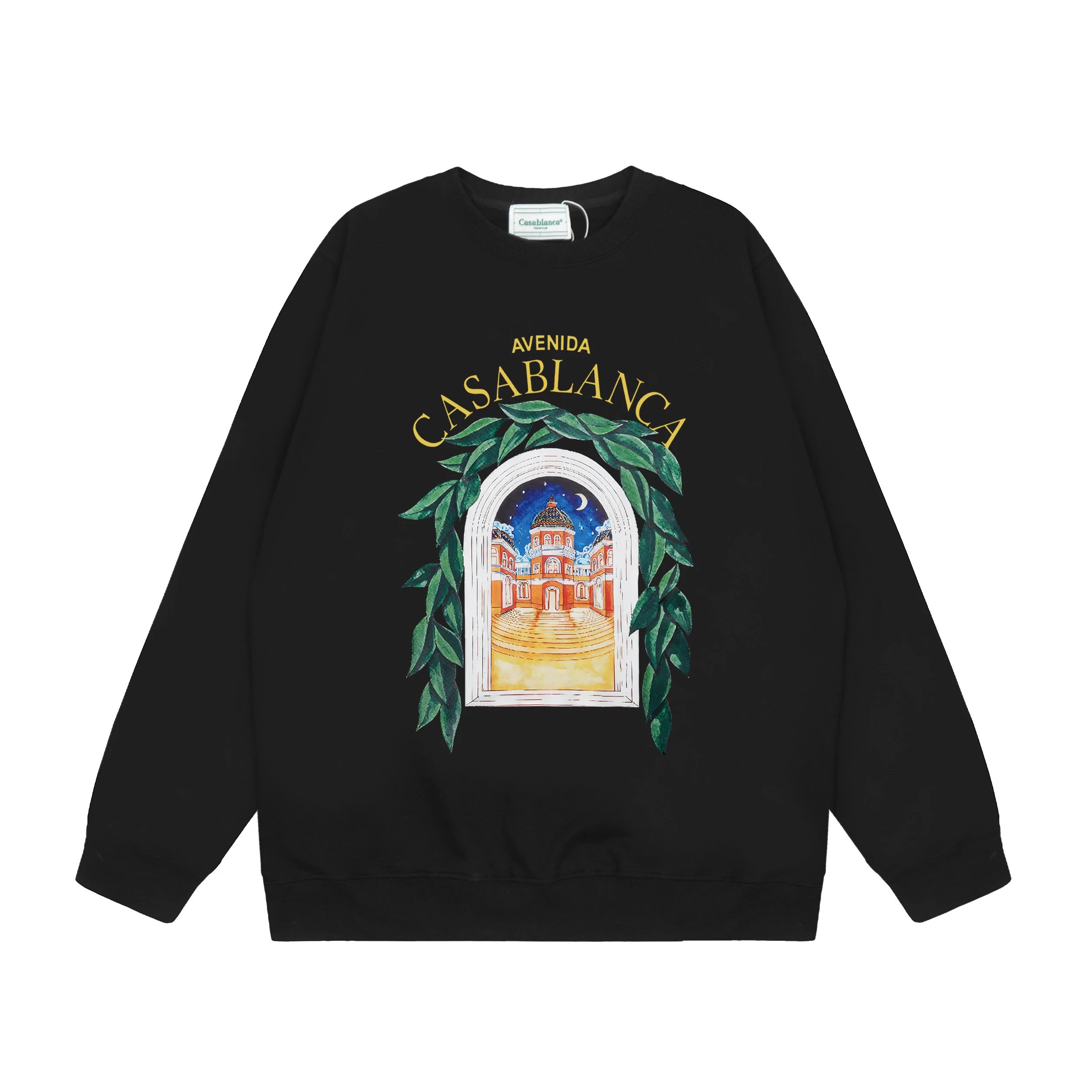 Casablanca Black Long Sleeve Sweatshirt