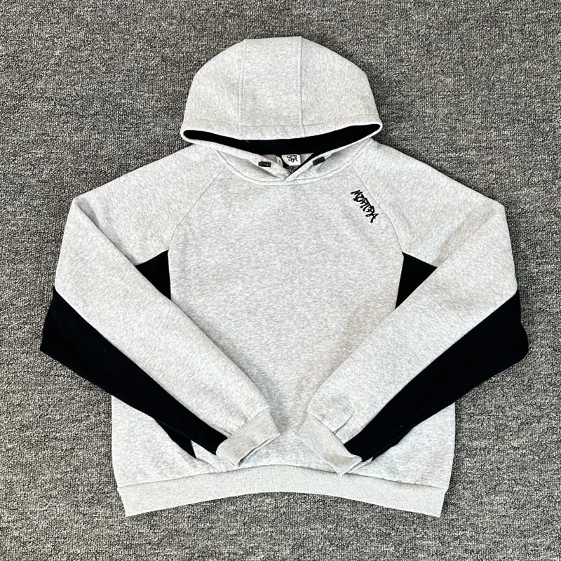 Mertra Color-Block Paneled Hoodie