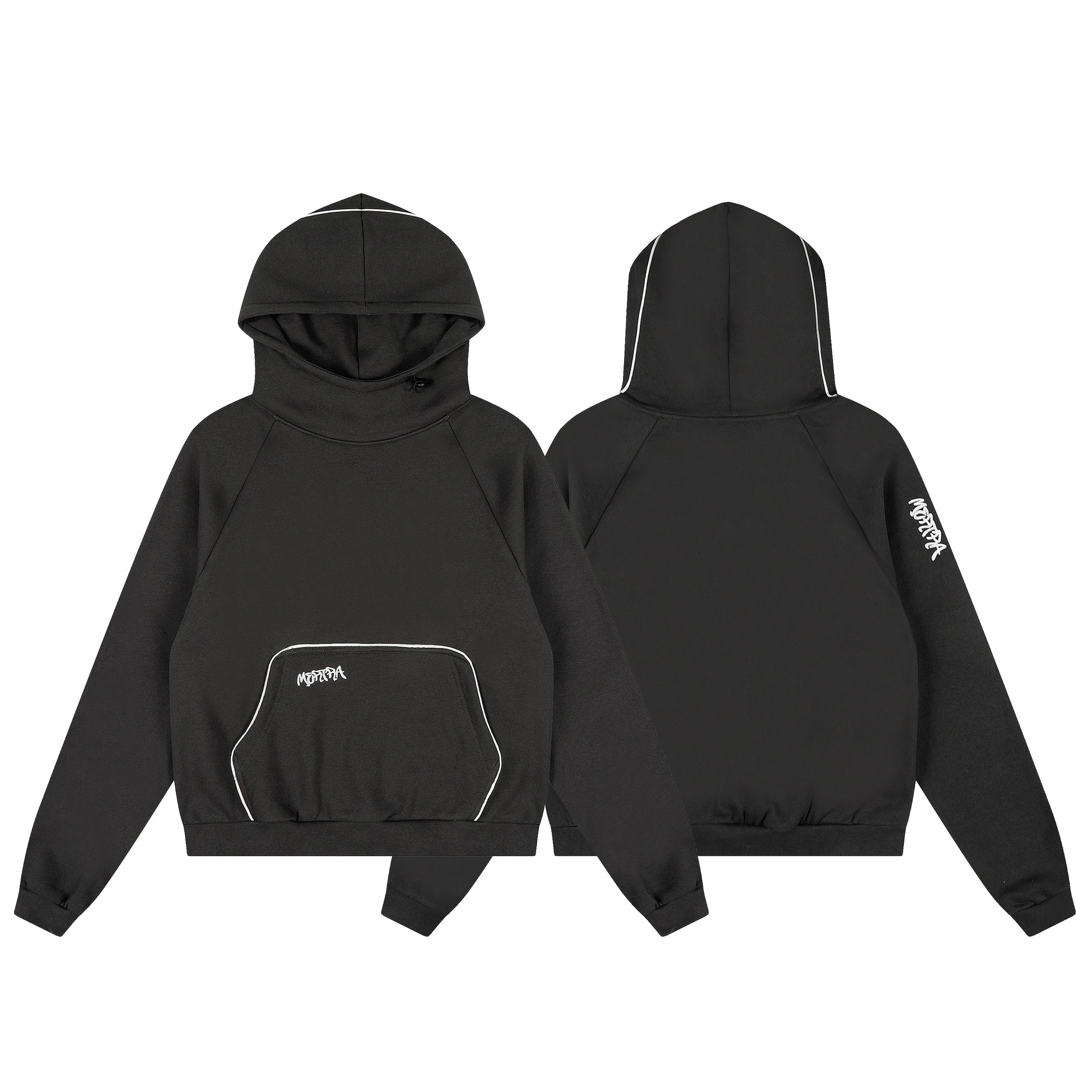 Mertra Color-Block Paneled Hoodie