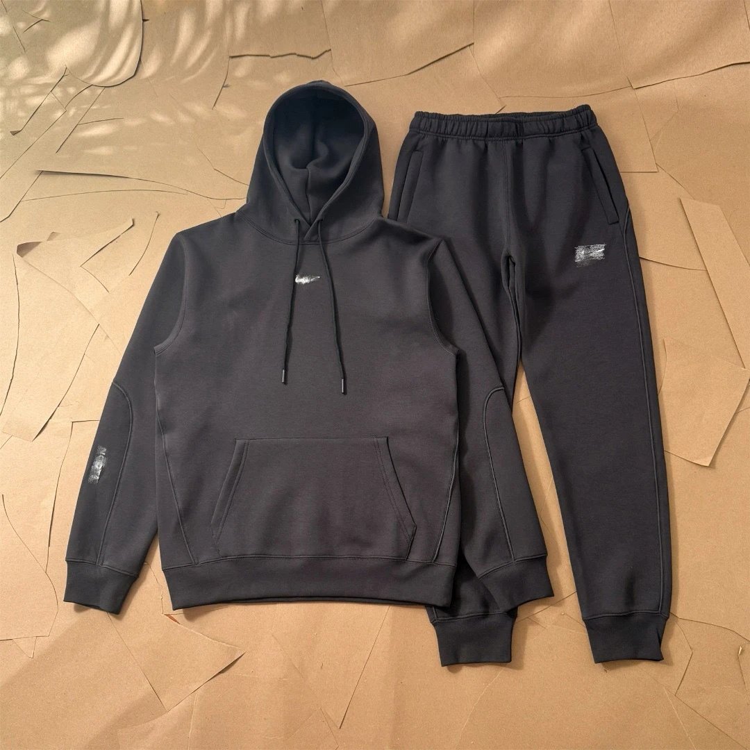 Collaboration Hoodie Tracksuit with Reflective Straps photo 8