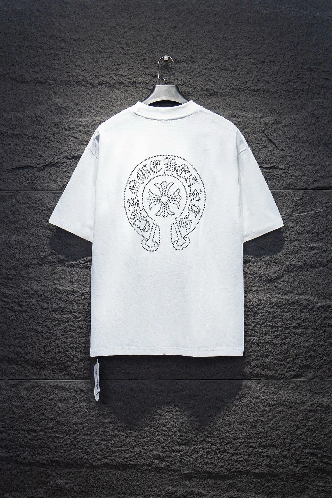 Chrome Hearts T-Shirts Short-Sleeve Graphic Print T-Shirt — 7257 white