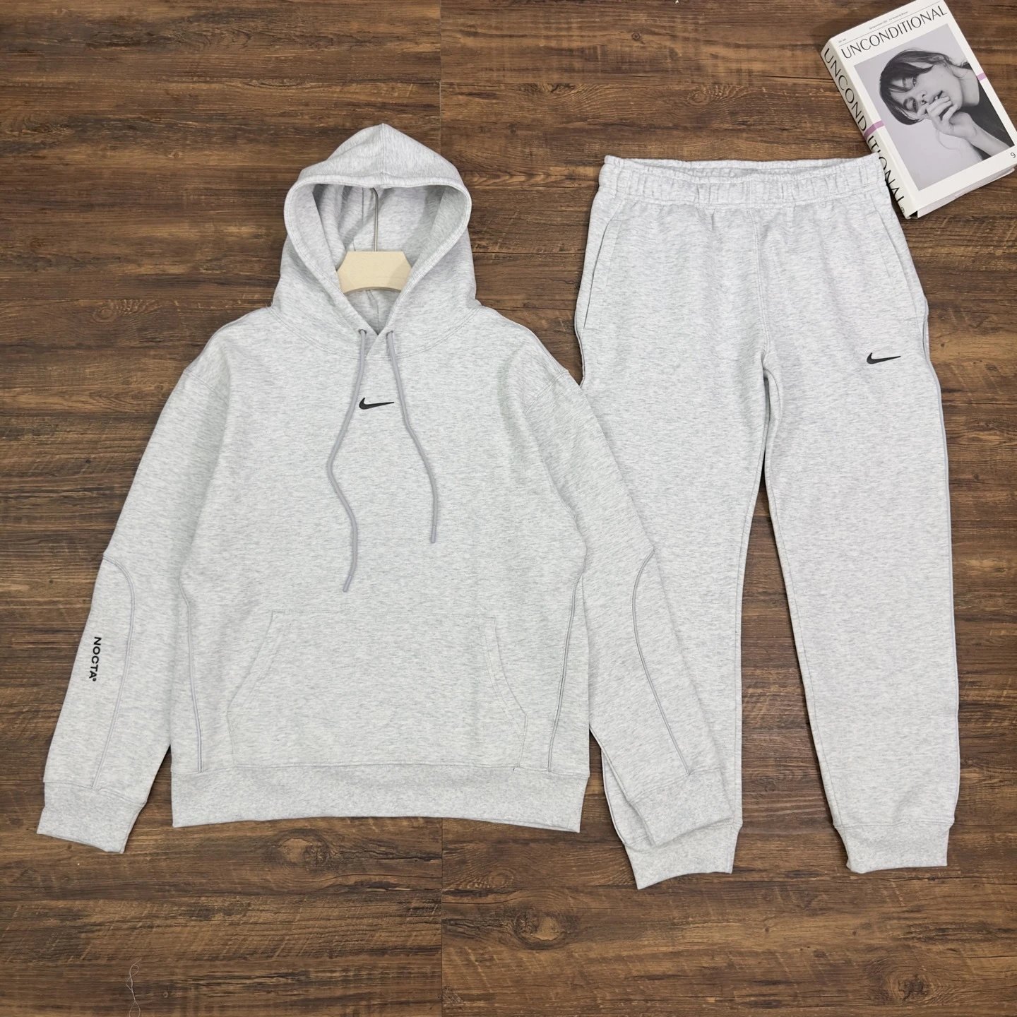 Collaboration Hoodie Tracksuit with Reflective Straps photo 3