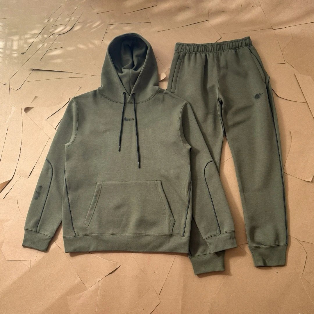 Collaboration Hoodie Tracksuit with Reflective Straps photo 6