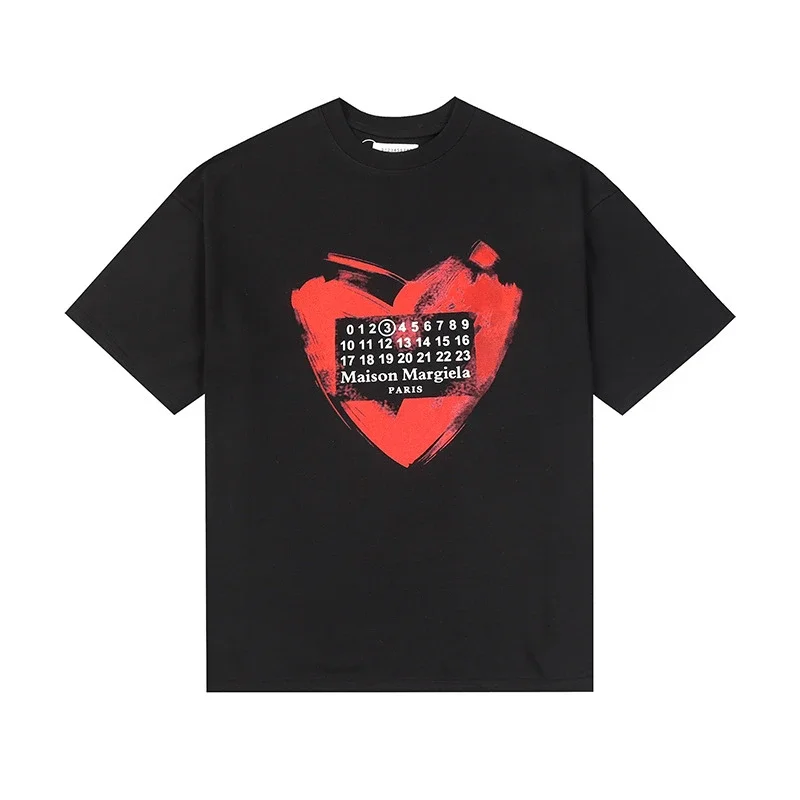 High quality pure cotton digital short sleeves for men and women