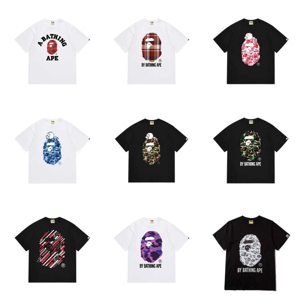 Camouflage Print T-Shirt