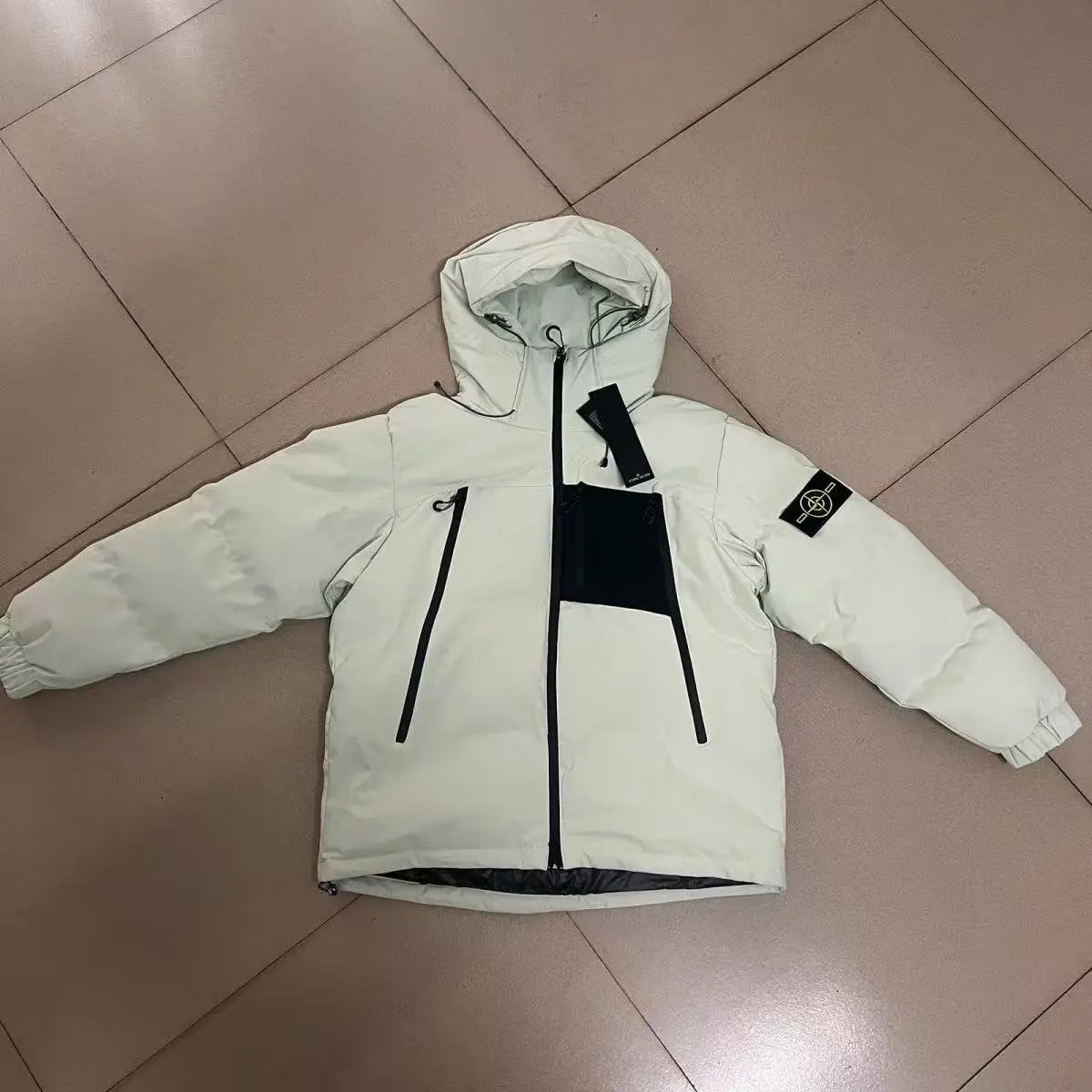 Outdoor Hooded Quilted Work Jacket photo 5