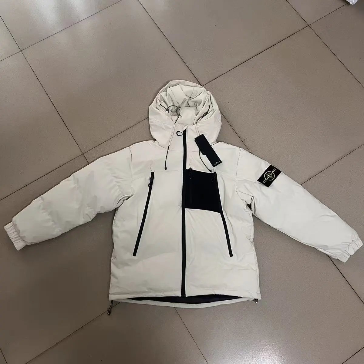 Outdoor Hooded Quilted Work Jacket photo 4