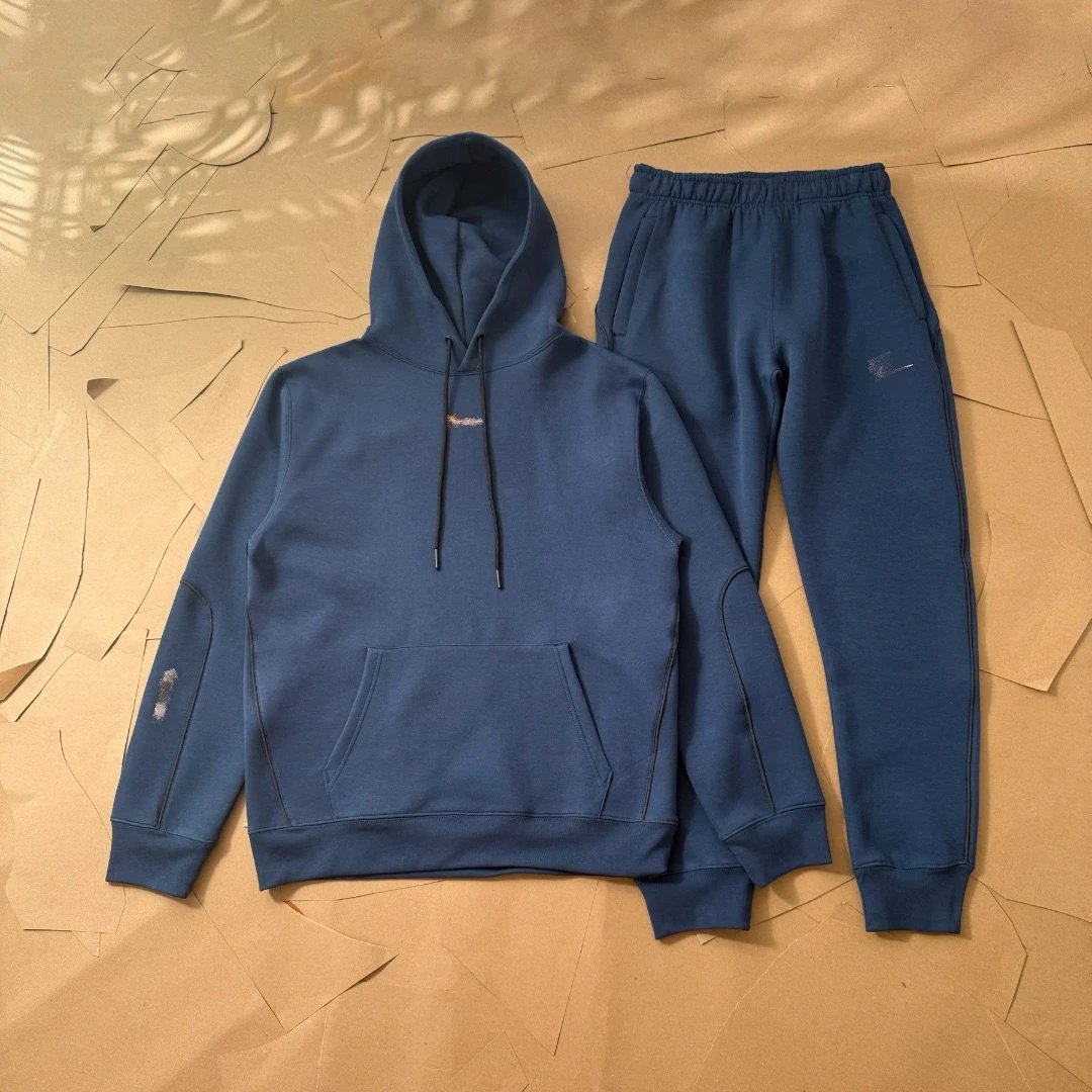 Collaboration Hoodie Tracksuit with Reflective Straps photo 7
