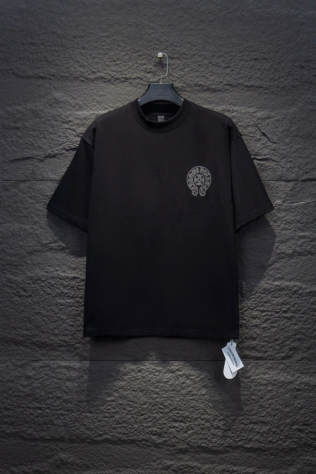 Chrome Hearts T-Shirts Short-Sleeve Graphic Print T-Shirt — 7257 black