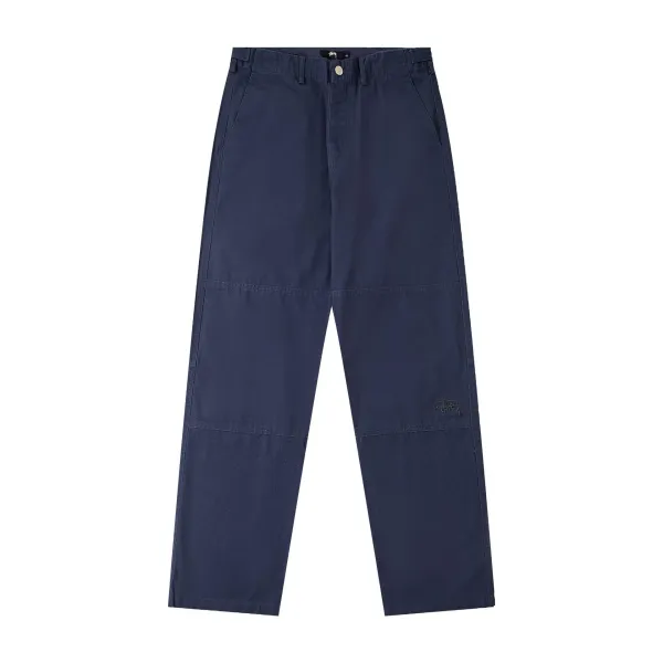 Stussy 8-Ball Print Denim Pants & Shorts Blue/Black - 16