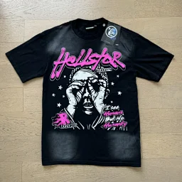thumbnail for Retro washed and distressed casual loose-fitting short-sleeved crew neck T-shirt for men and women.
