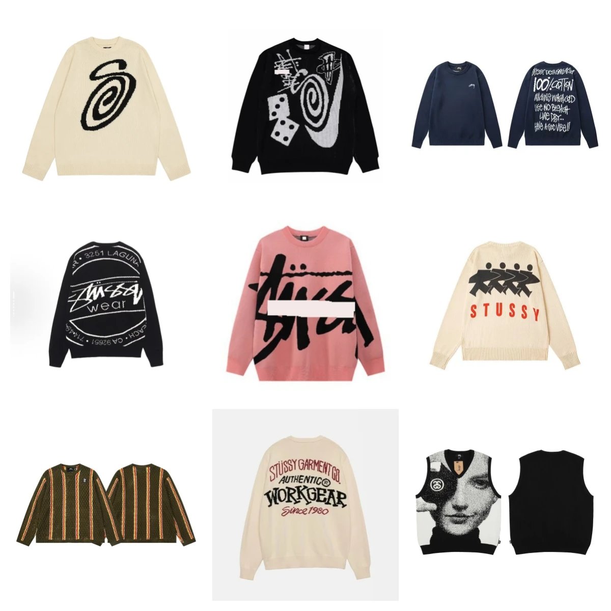 Stussy Sweaters [34 styles]