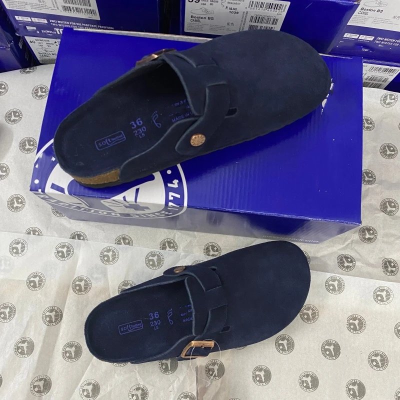 Birkenstock Arizona Taupe Suede Casual Clogs