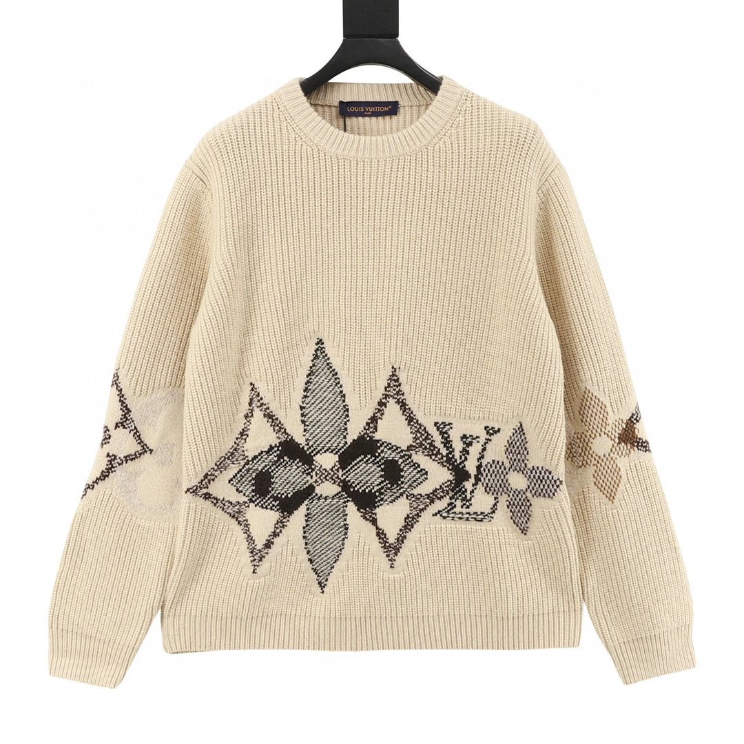 Ski series monogram jacquard sweater photo 4