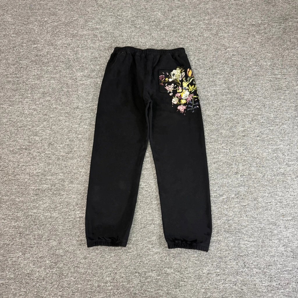 510 Embroidered Fleece Pants (Black)