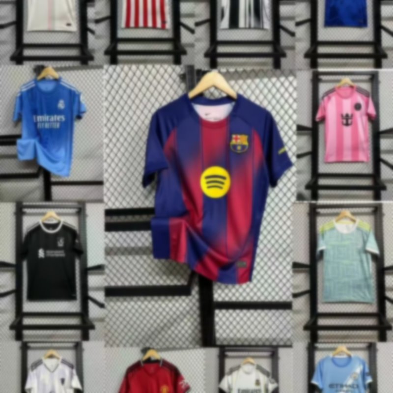 FC Barcelona Blue and Red Jersey
