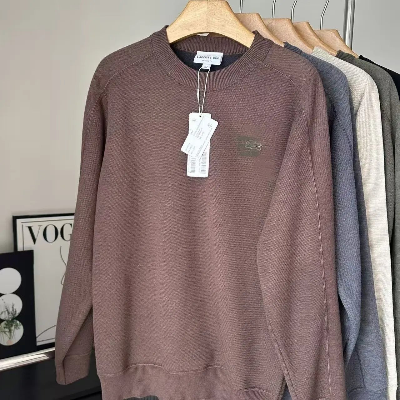 Men's Fleece-Lined Knit Sweater photo 5