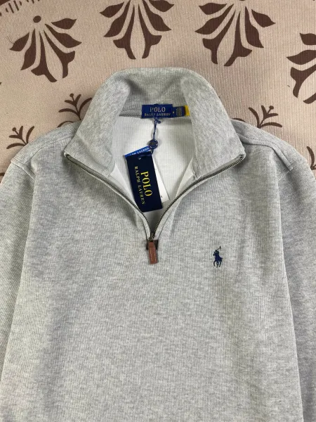 Stone Island Half-Zip Fleece Pullover Black - 14