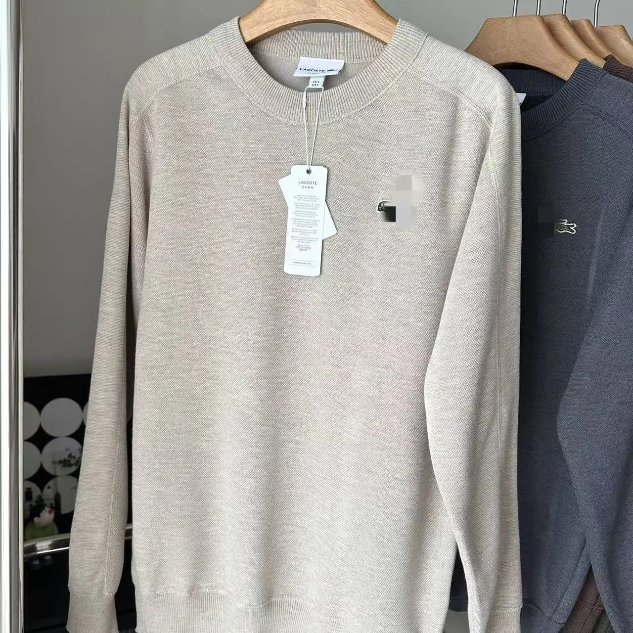 Men's Fleece-Lined Knit Sweater photo 4