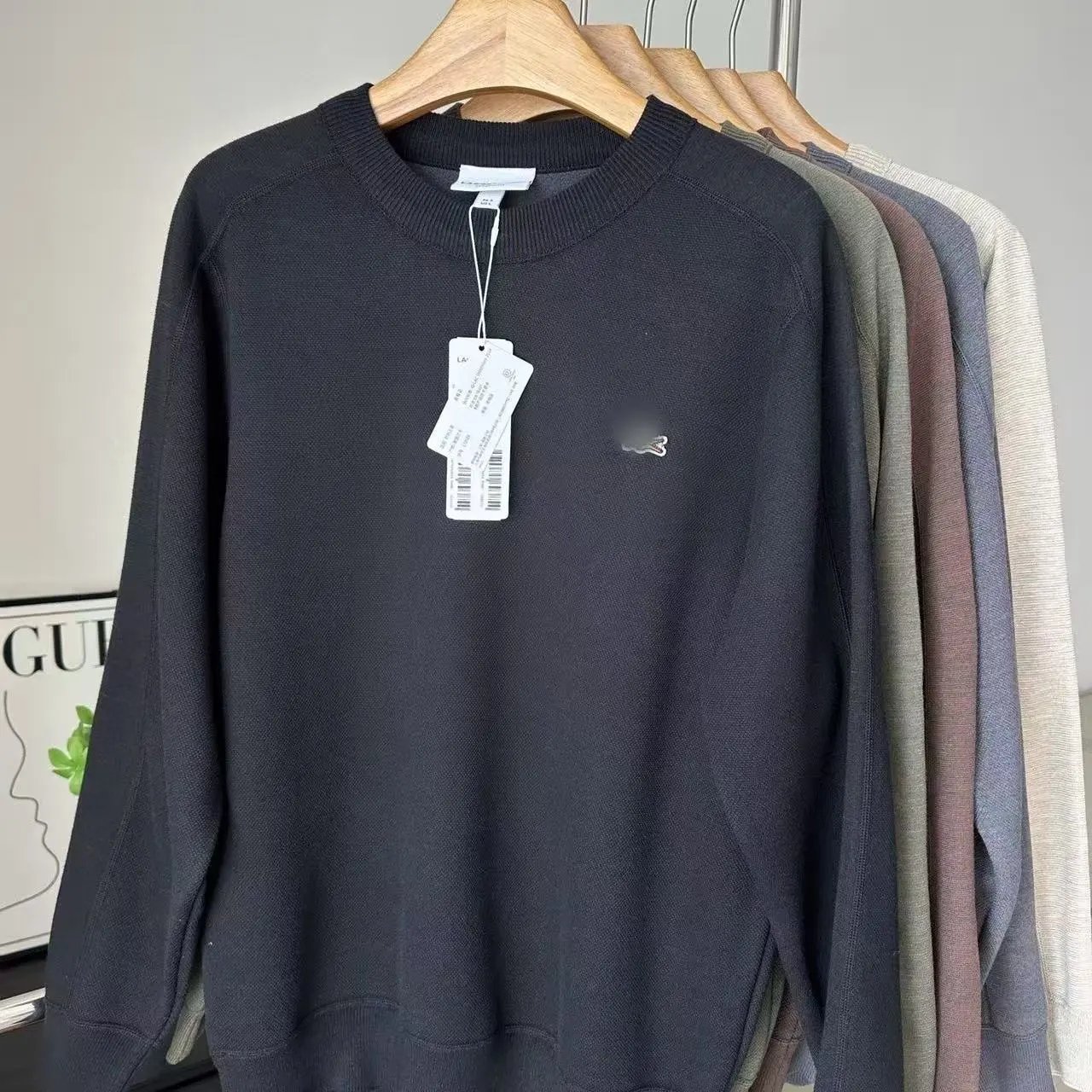 Men's Fleece-Lined Knit Sweater photo 2