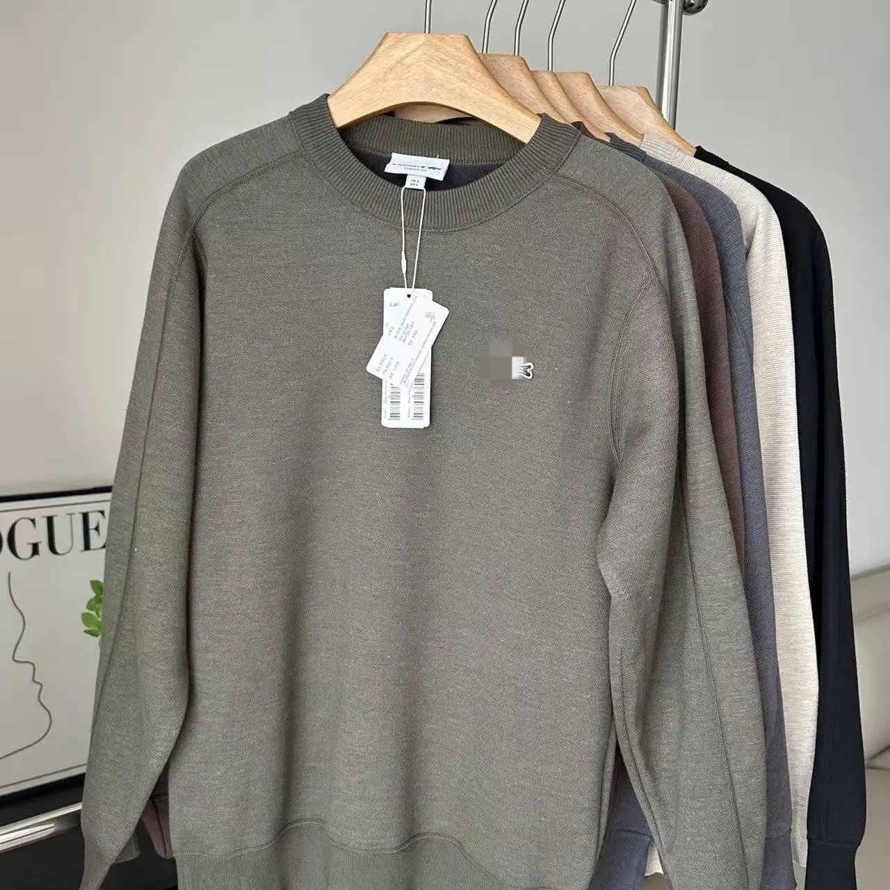 Men's Fleece-Lined Knit Sweater photo 3
