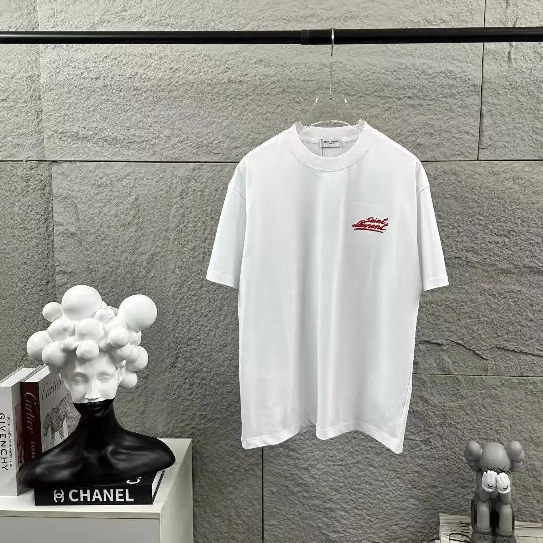 Letter Embroidery Shirt photo 4
