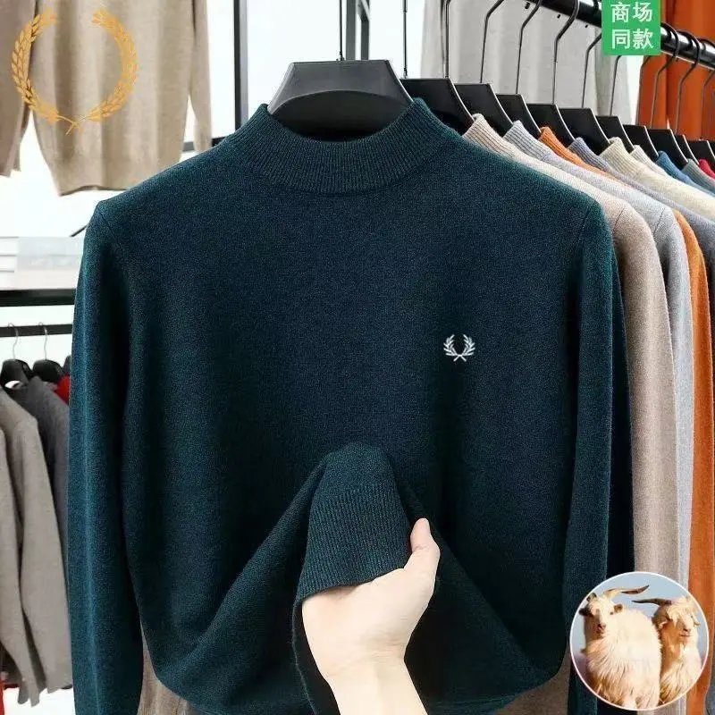 Merino Wool Half Turtleneck Sweater photo 5
