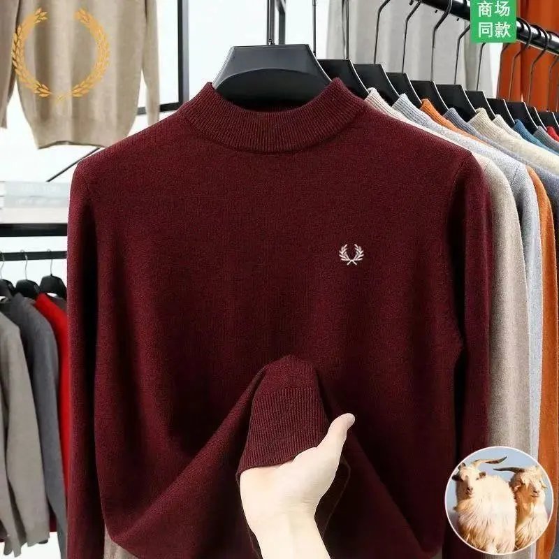 Merino Wool Half Turtleneck Sweater photo 6