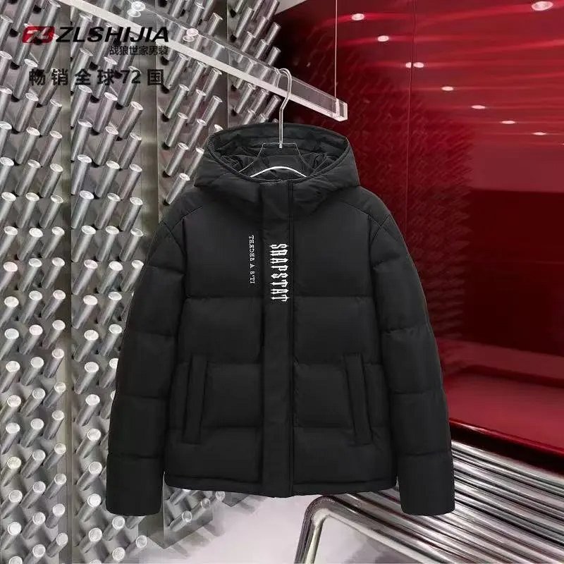 Design ZLSHIJIA Hooded Down Jacket Black Outerwear Down Jacket product detail 2 in Litbuy spreadsheet finds