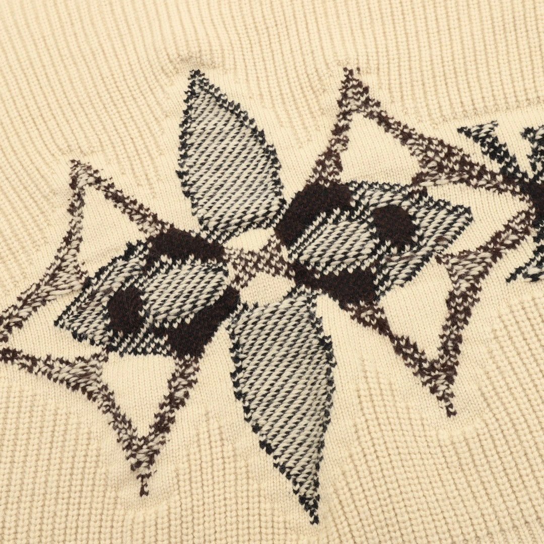 Ski series monogram jacquard sweater photo 6