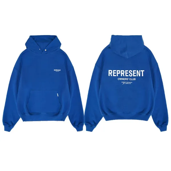 Represent Owners' Club Royal Blue Hoodie - 1
