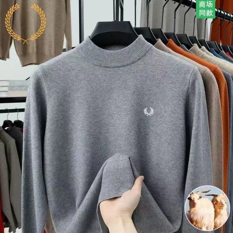 Merino Wool Half Turtleneck Sweater photo 7