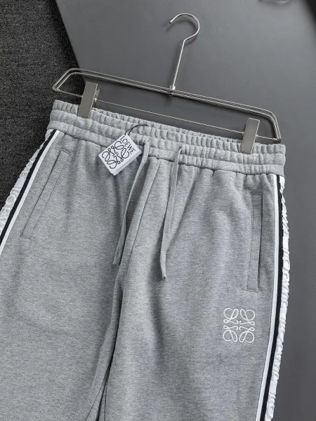 Loewe Anagram Tape Sweatpants Black - 13