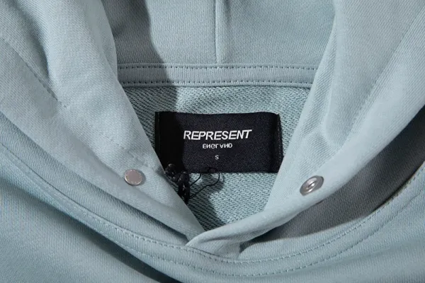 Represent Owners' Club Oversized Hoodie Army Green - 27