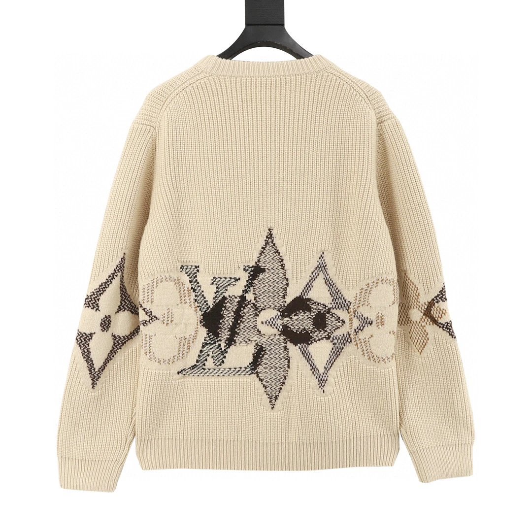 Ski series monogram jacquard sweater photo 3