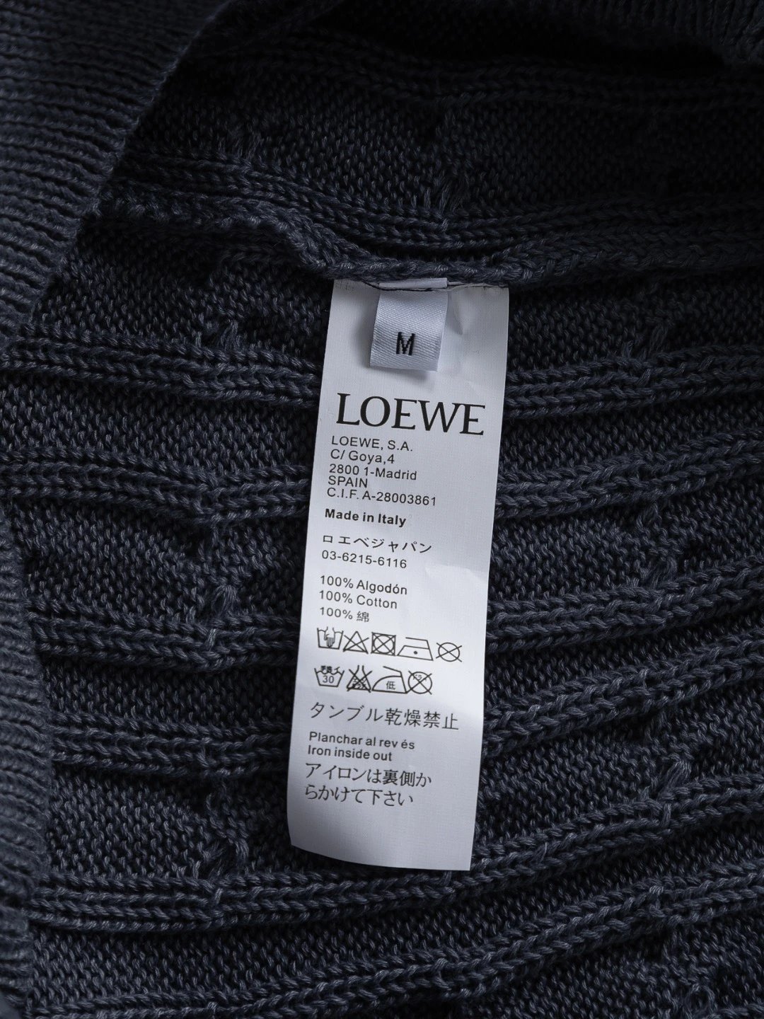 Embroidered Letter Crewneck Sweater photo 8