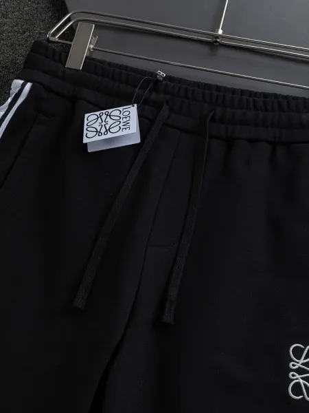 Loewe Anagram Tape Sweatpants Black - 10