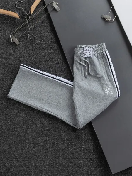 Loewe Anagram Tape Sweatpants Black - 12
