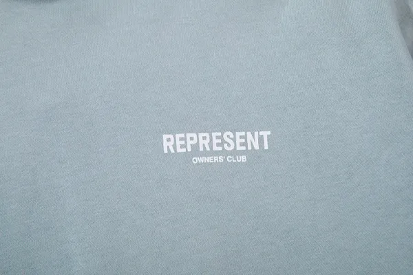 Represent Owners' Club Oversized Hoodie Army Green - 28
