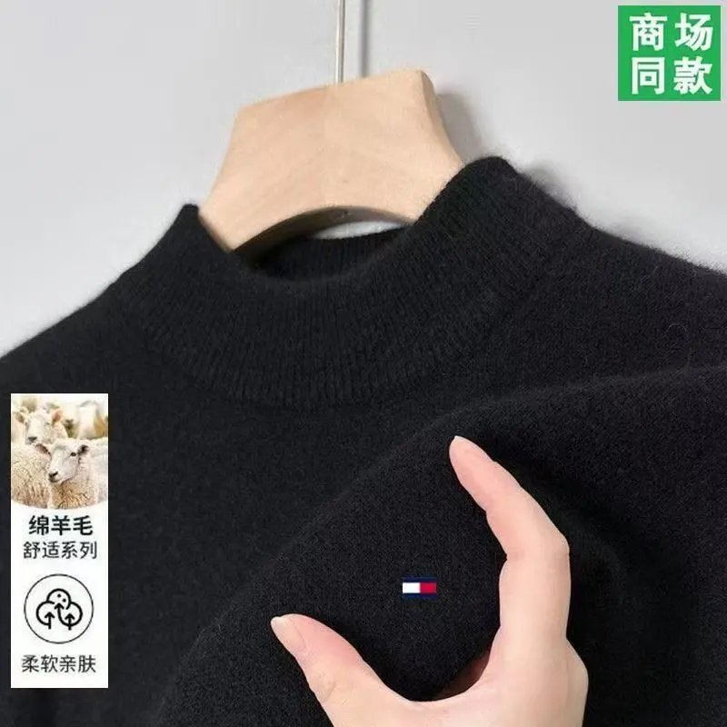 Tommy Wool Half-Zip Knit Sweater photo 4