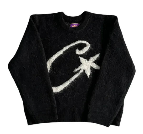 Off-White Diagonal Arrow Sweater Beige Knit Sweater - 7