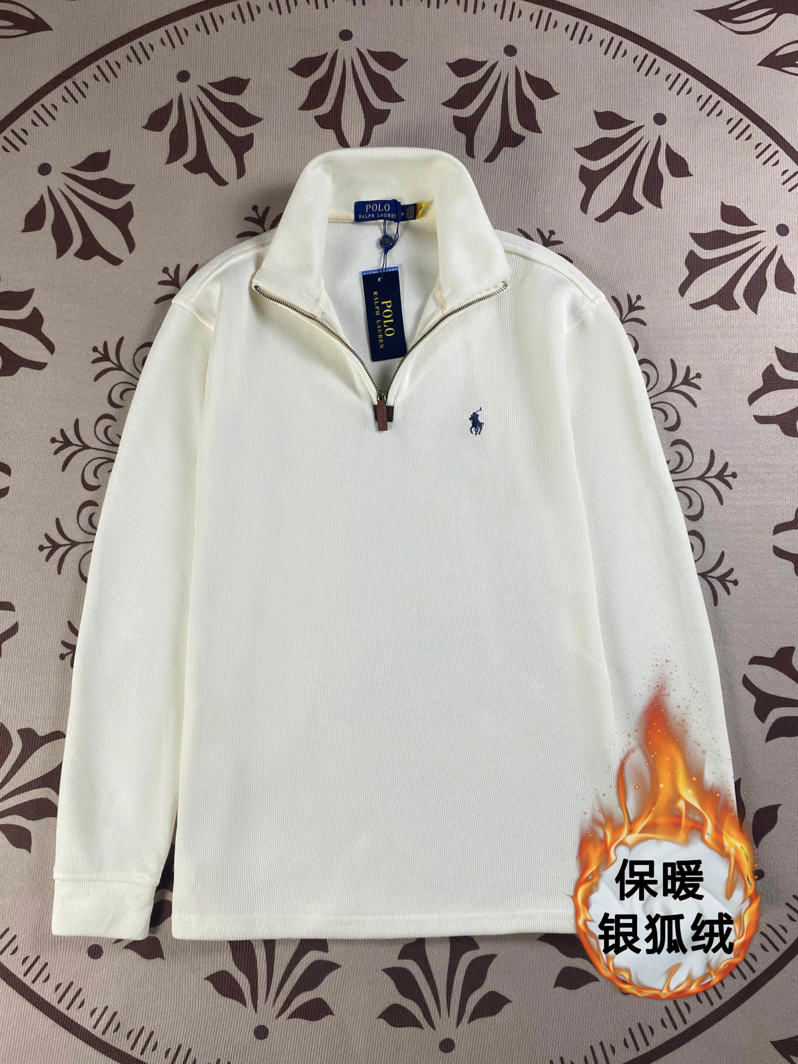 Milk white (with added velvet)