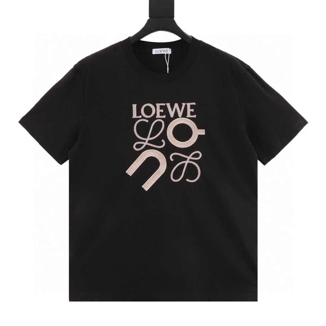 Loewe Floral Print White T-Shirt - 8