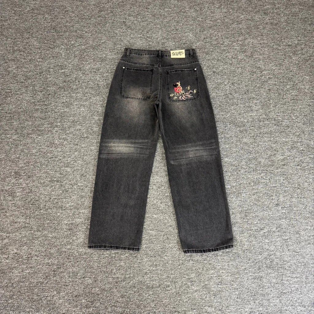 017 Fish Pond Carp Jeans (Water Black)