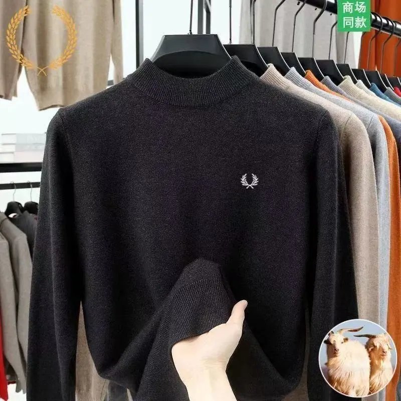 Merino Wool Half Turtleneck Sweater photo 4